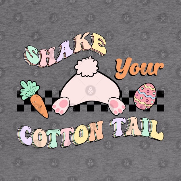 Shake Your Cotton Tail Funny Bunny 2024 Easter Day by JDVNart